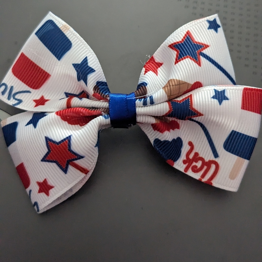 Double hair bow